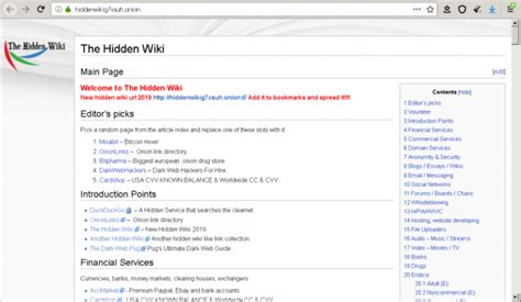 hidden wiki